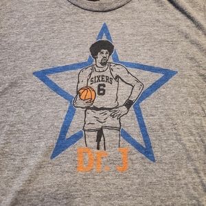 Homage Retro 76ers Dr. J T-Shirt